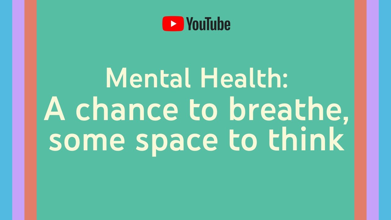 James Donaldson on Mental Health - Mental health: A chance to breathe, some space to think