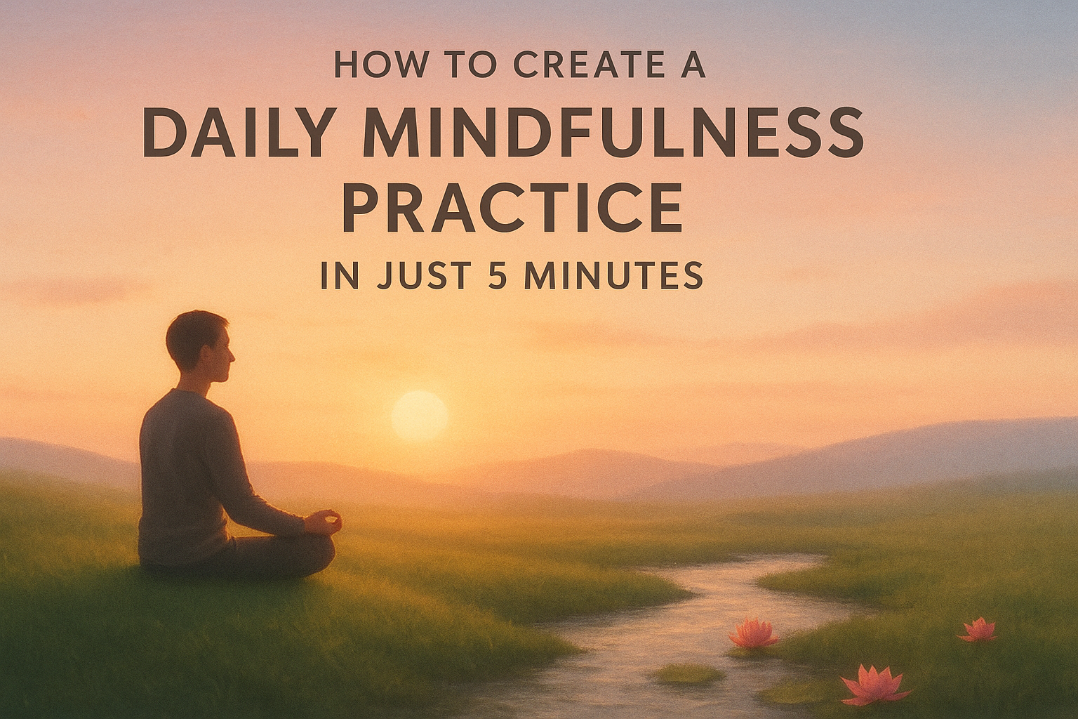 How to Create a Daily Mindfulness Practice in Just 5 Minutes